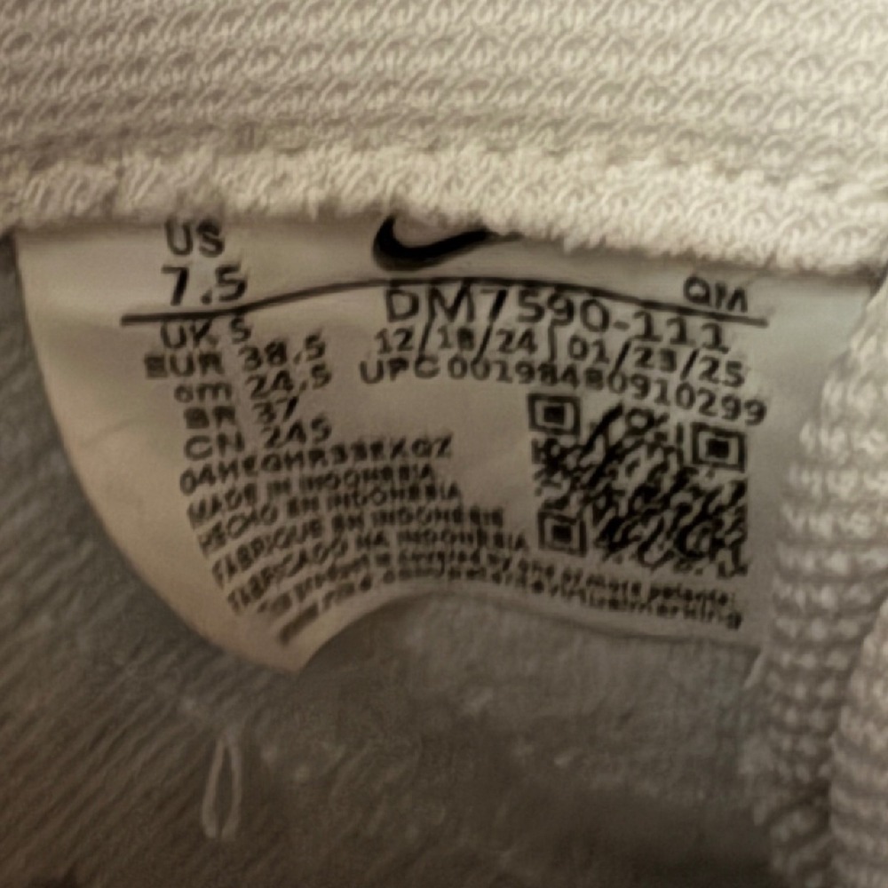 Nike Court Legacy Lift Platform Sneakers Sail Hemp White DM7590-111 Womens 7.5 - Picture 8 of 8